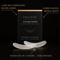 Cellene Hyaluronic Acid Microneedle Eye Mask