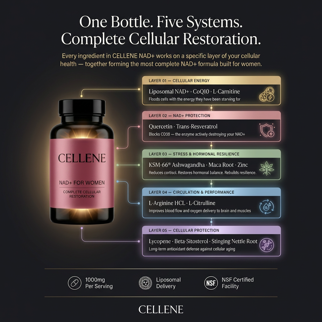 CELLENE NAD+ Women's Complex | Cellular Restoration Formula